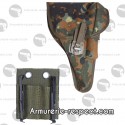 Holster en tissu avec adaptateur camo pour pistolet P1 P38