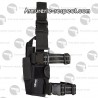 Holster de cuisse noir confortable en cordura droitier