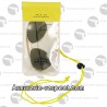 Pochette waterproof 9.5x19.5 cm jaune