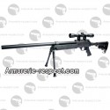 Urban sniper fusil airsoft avec lunette et bipied