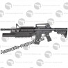 Colt M4 RIS spring avec double armement (classique et lance grenade) [en rupture]