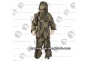 Tenue ghillie anti feu 4 pièces woodland