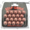 20 balles caoutchouc pour le lanceur Self Gomm