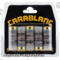5 cartouches à blanc 12/67 Carablanc