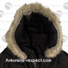 Capuche US noire pour parka M51