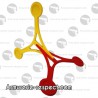Cible basculante pour plombs et airsoft Swiss Arms