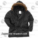 Parka US Teesar noir