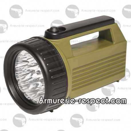 Projecteur 19 leds 20 lumens 300 mètres