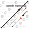 Sarbacane Big Bore Professionnal .625 magnum 150 cm avec fléchettes [en rupture]