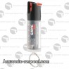 Bombe de défense au piment rouge Sabre Red avec porte clef 16.2 ml