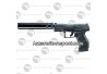 Pistolet Walther PPQ M2 d'alarme 9 mm avec silencieux et malette