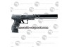 Pistolet Walther PPQ M2 d'alarme 9 mm avec silencieux et malette