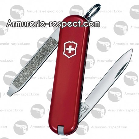 0.6123 Victorinox couteau Suisse Escort rouge