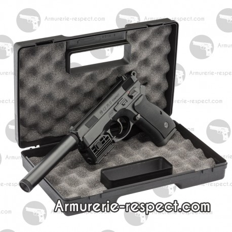 Pack CZ75D avec mallette + laser + silencieux