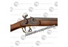 Fusil mousqueton Zouave 1863 Chiappa cal 58