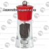 Moulin à poivre Molène rouge de Peugeot 14 cm [en rupture]