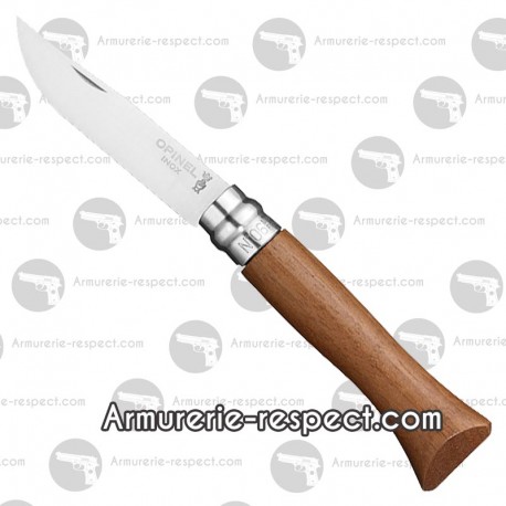 Couteau Opinel Tradion Lx n°6 manche en noyer