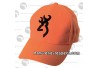 Casquette orange Browning Safety 3D