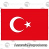 Drapeau de la Turquie