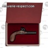 Pistolet Derringer Liegi cal 44 poudre noire en coffret livre