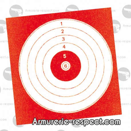 Porte cible plat en métal en 10x10 cm - Armurerie Respect The Target SARL