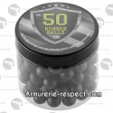 100 billes caoutchouc calibre 50 pour Walther T4E