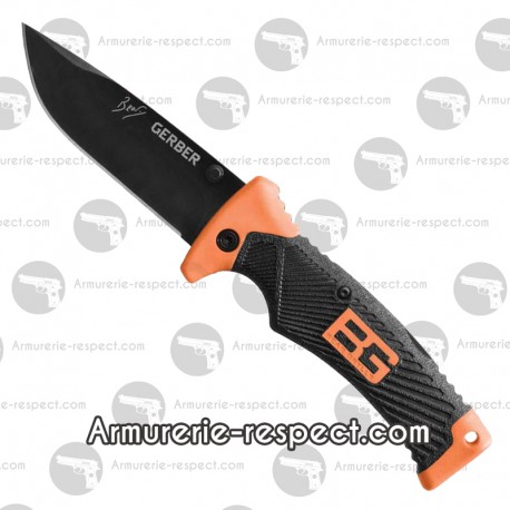 Couteau Scout Black de Bear Grylls