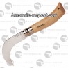 Couteau Opinel serpette hêtre n°10