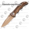 Couteau Earthed de Boker Magnum manche en bois.