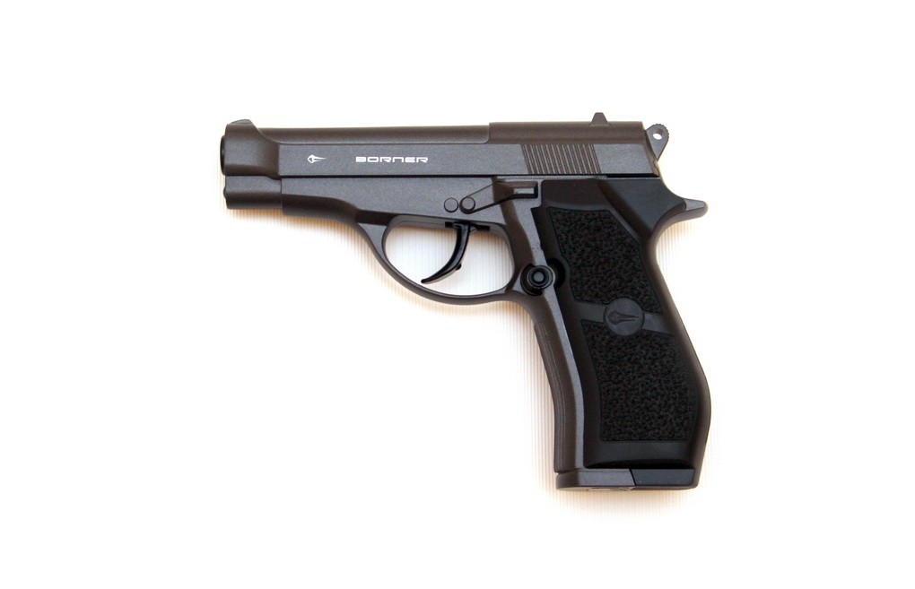 Pistolet CO2 Culasse fixe Borner M84 Cal 4.5mm BB's - Armurerie Respect The  Target SARL