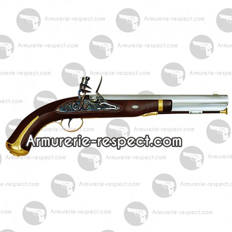 Pistolet Harper's Ferry (1805-1808) à silex calibre 58 - Armurerie Respect  The Target SARL