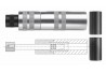 Calibreur Long pour Balles Minié Cal 445