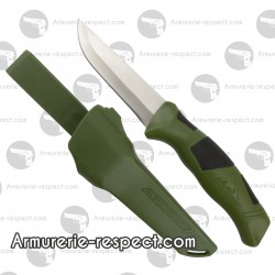 Couteau Ancho Alpina Sport vert avec étui