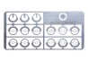 Kit 15 Inserts Universels