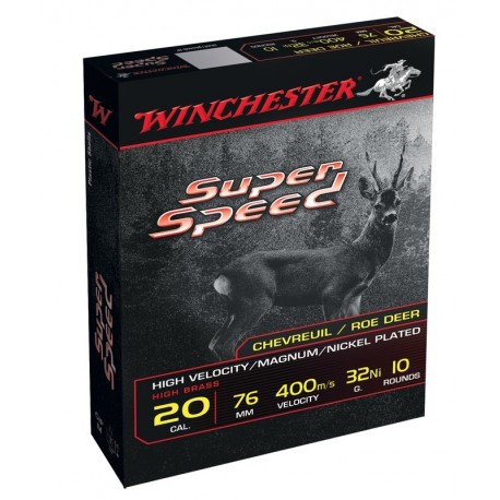 Cartouches Winchester Super Speed G2 - Cal 20/76