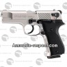 Pistolet Walther P88 nickel crosse noire