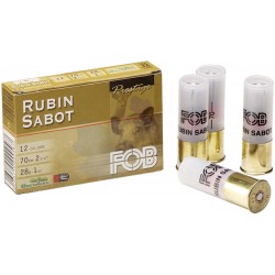 Cartouche Fob à Balle Rubin Sabot - Cal 12/70