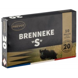 Cartouches Prevot à Balle Brenneke-s - Cal 20