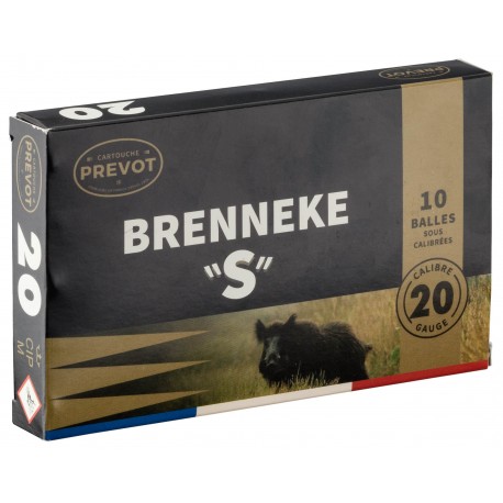 Cartouches Prevot à Balle Brenneke-s - Cal 20