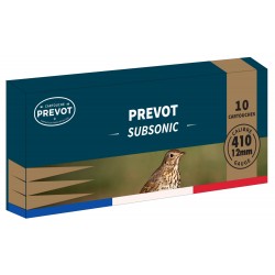 Cartouches Prevot Subsoniques - Cal 410/76