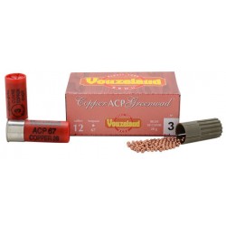 Cartouches Vouzelaud - Copper ACP Greenwad Tube Plastique - Cal 12/67