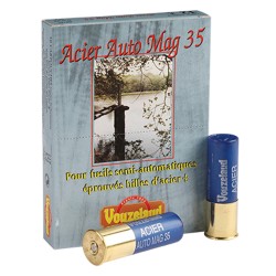 Cartouches Vouzelaud - Acier Auto Mag 35 - Cal 12/76