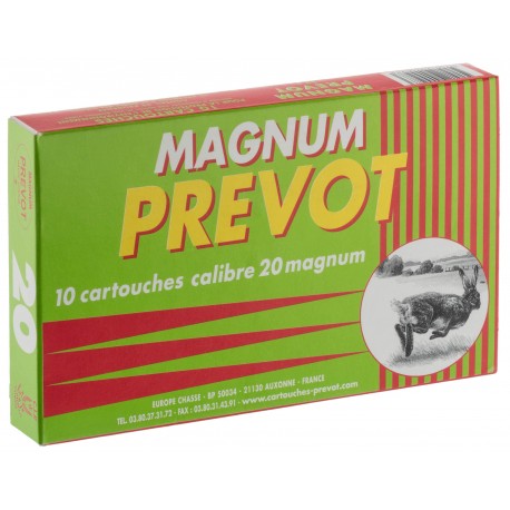 Cartouches Prevot Chevrotines - Cal 20/76