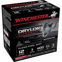 Cartouches Winchester Drylock Acier Nickelé Cal 12/76