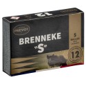 Cartouche Prévot à Balle Brenneke "S" Magnum - Cal 12/76