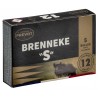 Cartouche Prévot à Balle Brenneke "S" Magnum - Cal 12/76