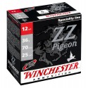 Cartouches Winchester ZZ Pigeon Electrocible - Cal 12/70