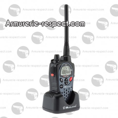 Talkie walkie G9 de Midland avec kit oreillette