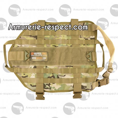 Veste tactique Molle camo pour chien Taille M et L