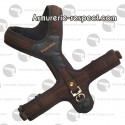 Harnais pour chien en néoprène marron Niggeloh taille L
